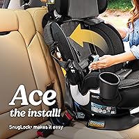 Vista 4 de Graco Turn2Me 3-in-1 Convertible Car Seat, Rotating Seat feature, with Rear-Facing, Forward-Facing and Highback Booster options in Cambridge
