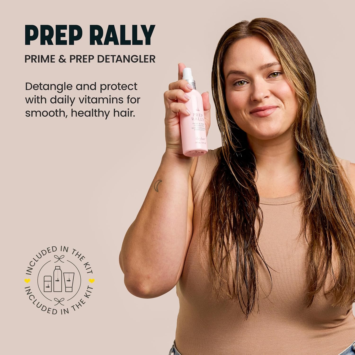 Drybar House of Blowouts Starter Kit for Your Best Blowout, Travel Size Products, Hair Accessories, At Home Hair Styling Set