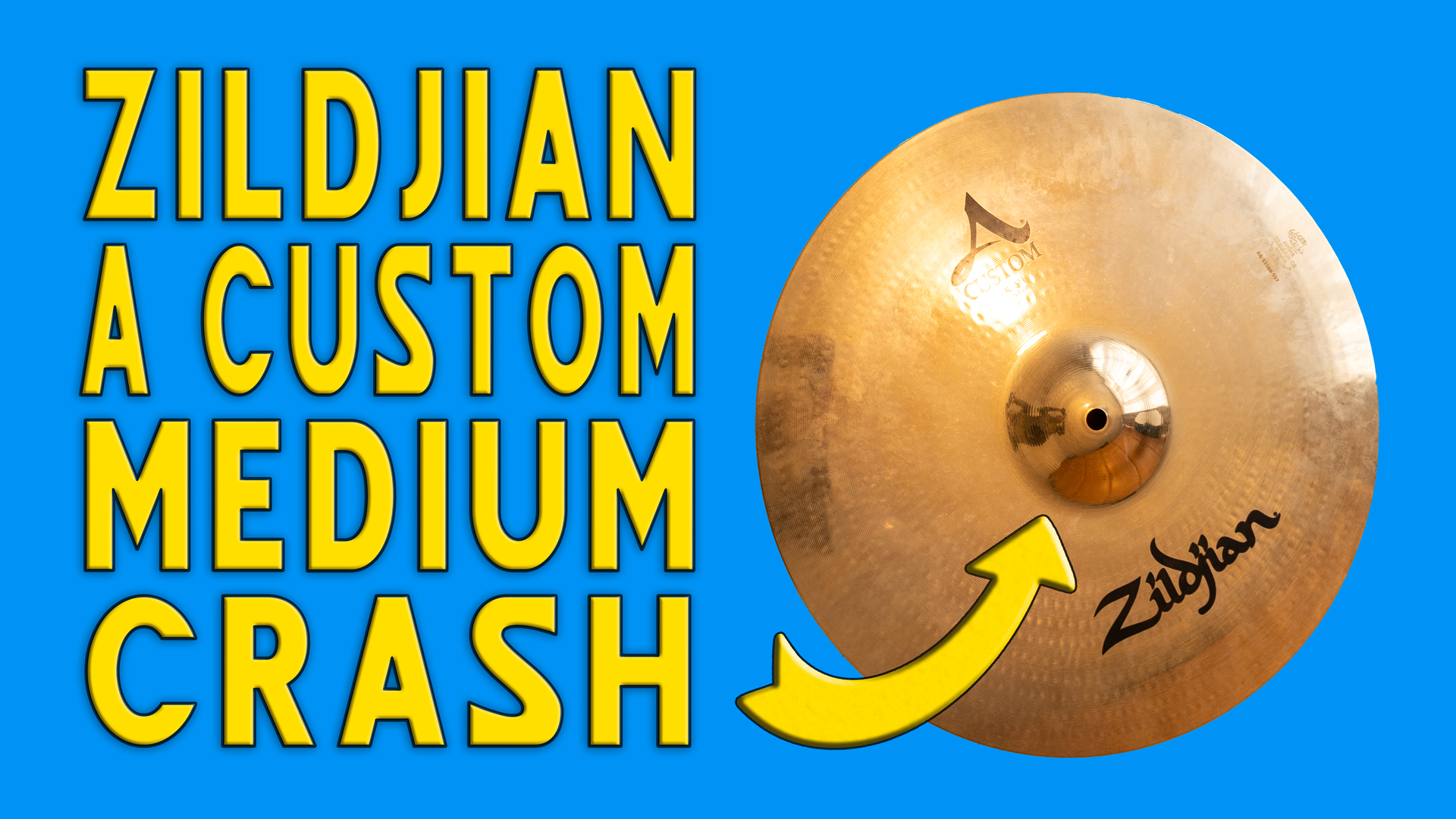Crash Cymbal Sign Watch WHY This Should be YOUR Main Crash Cymbal on Amazon Live