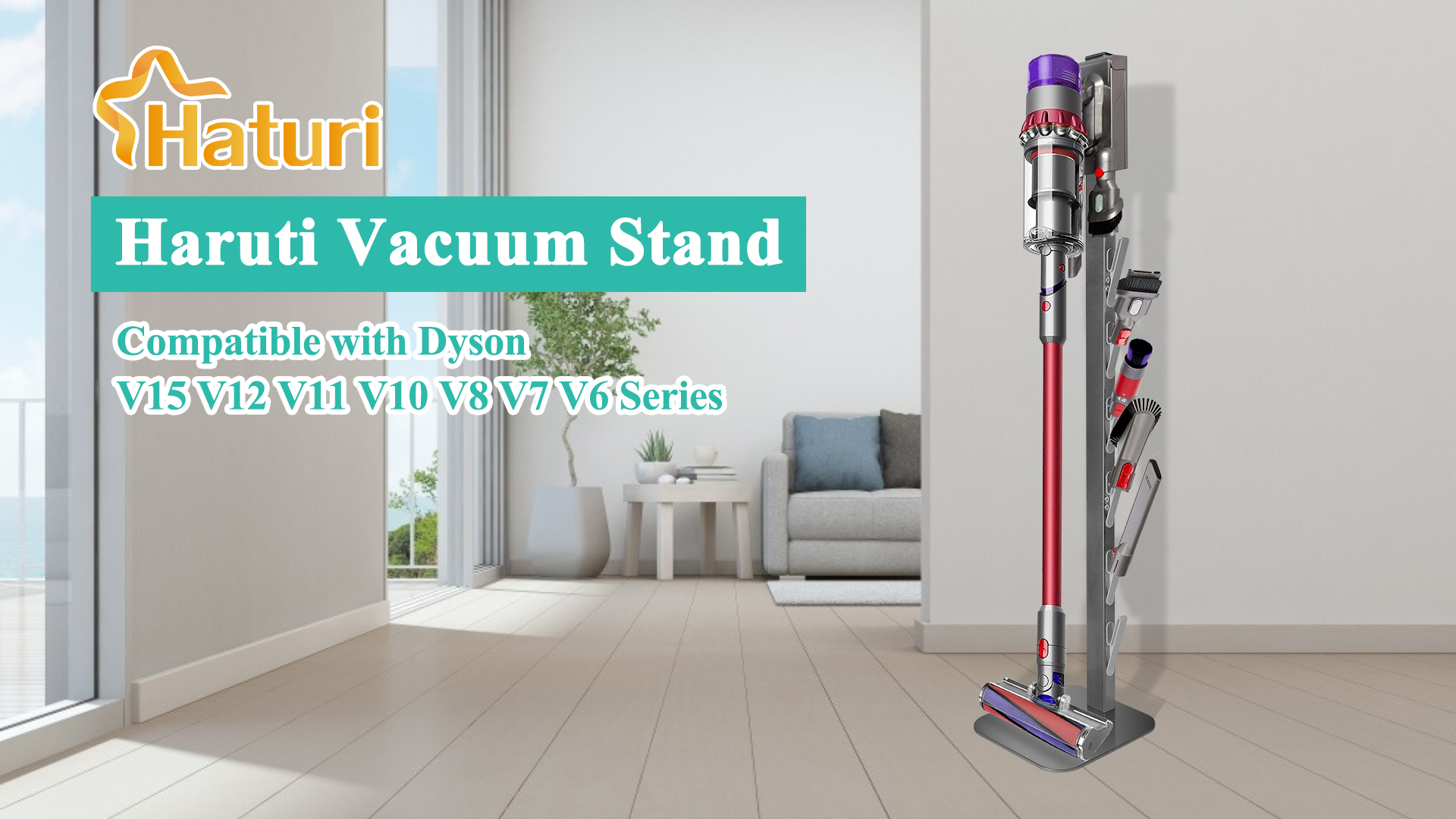 Amazon.com: Haturi Vacuum Stand for Dyson Gen5 V15 V12 V11 V10 V8