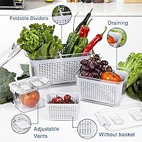 Vista 3 de almacenamiento de contenedores de alimentos