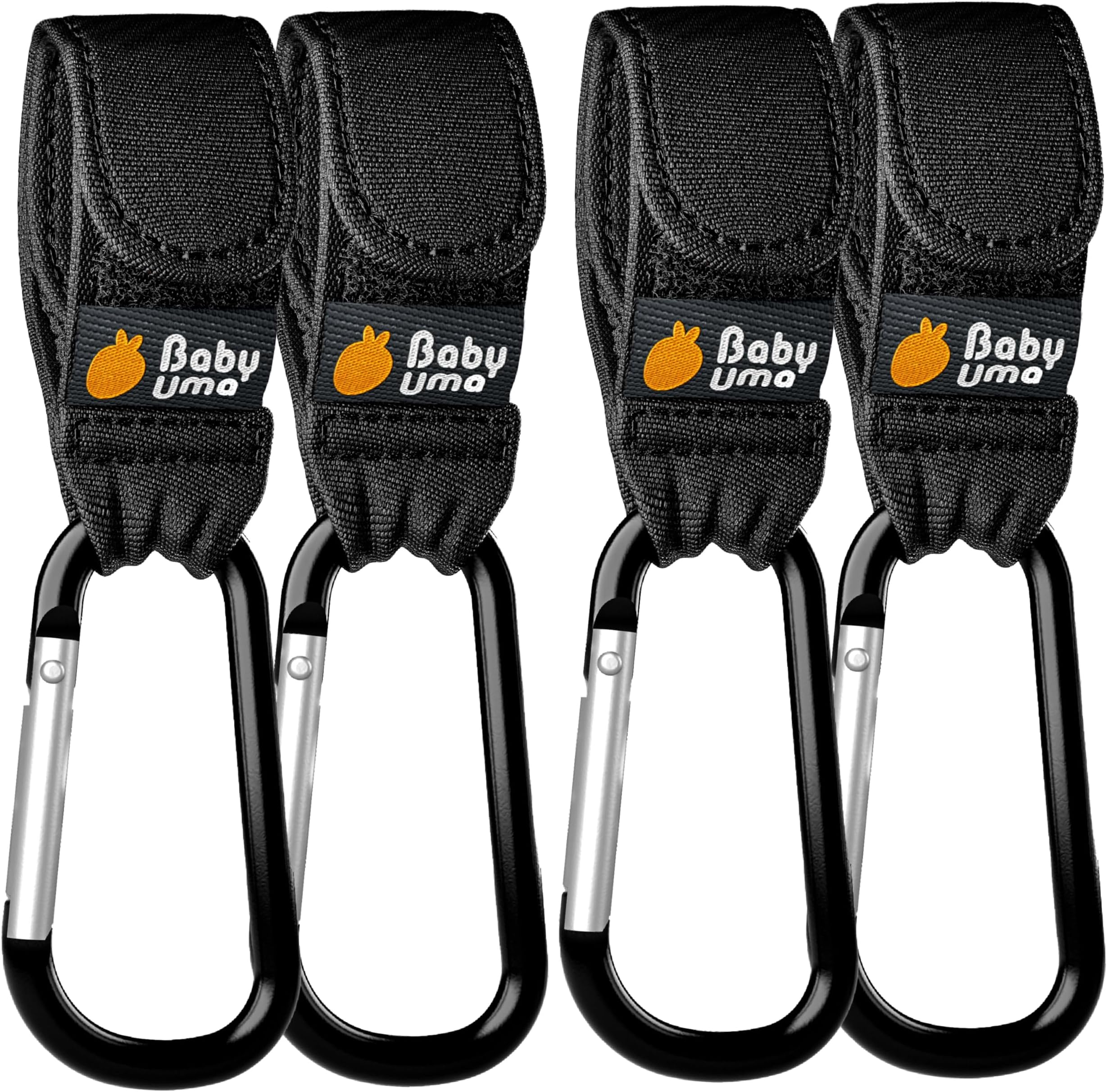 Baby Uma Stroller Hooks for Bags - Non-Slip, One-Hand Use