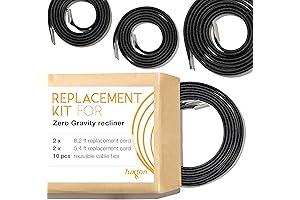 fuxton Zero Gravity Bungee Replacement Kit for Outdoor Furniture