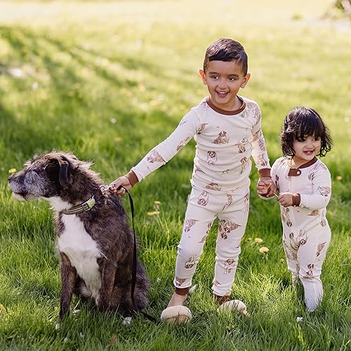Miniatura 101 de Burt's Bees Baby - Conjunto de pijama de algodón de 2 piezas para bebés y niños, camiseta de manga larga y pantalón largo