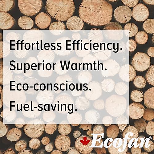 Miniatura 8 de Ecofan Original Heat Powered Stove Fan - Powerful Classic Design, High Performance, Perfect for Wood Stoves, 100 CFM - Circulates Warm Air