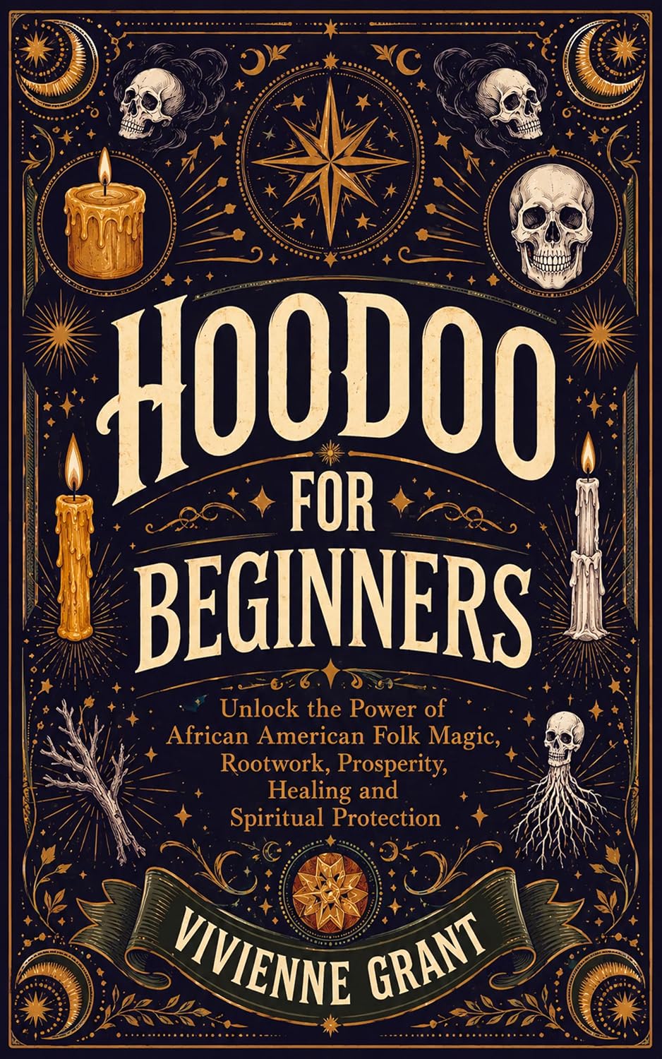 Hoodoo for Beginners: Unlock the Power of African American Folk Magic, Rootwork, Prosperity, Healing and Spiritual Protection