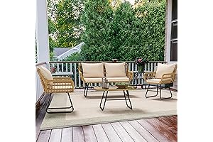 Stylish Wicker Patio Furniture Set for Your Outdoor Oasis