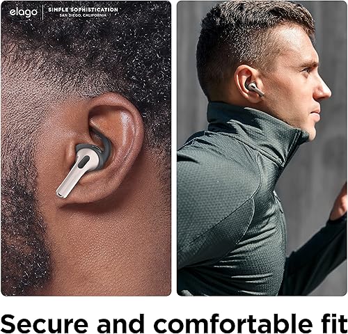 Miniatura 3 de elago 4 pares Fundas para ganchos para orejas compatibles con AirPods Pro 2, gancho para auriculares compatible con AirPods Pro de 2 generación,