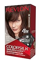 Vista 43 de Revlon ColorSilk Beautiful Color 41 marrón medio 1 ea (paquete de 5)