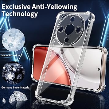 Tentoki for Honor Magic 8 Lite Phone Case, with 2 Screen Protector