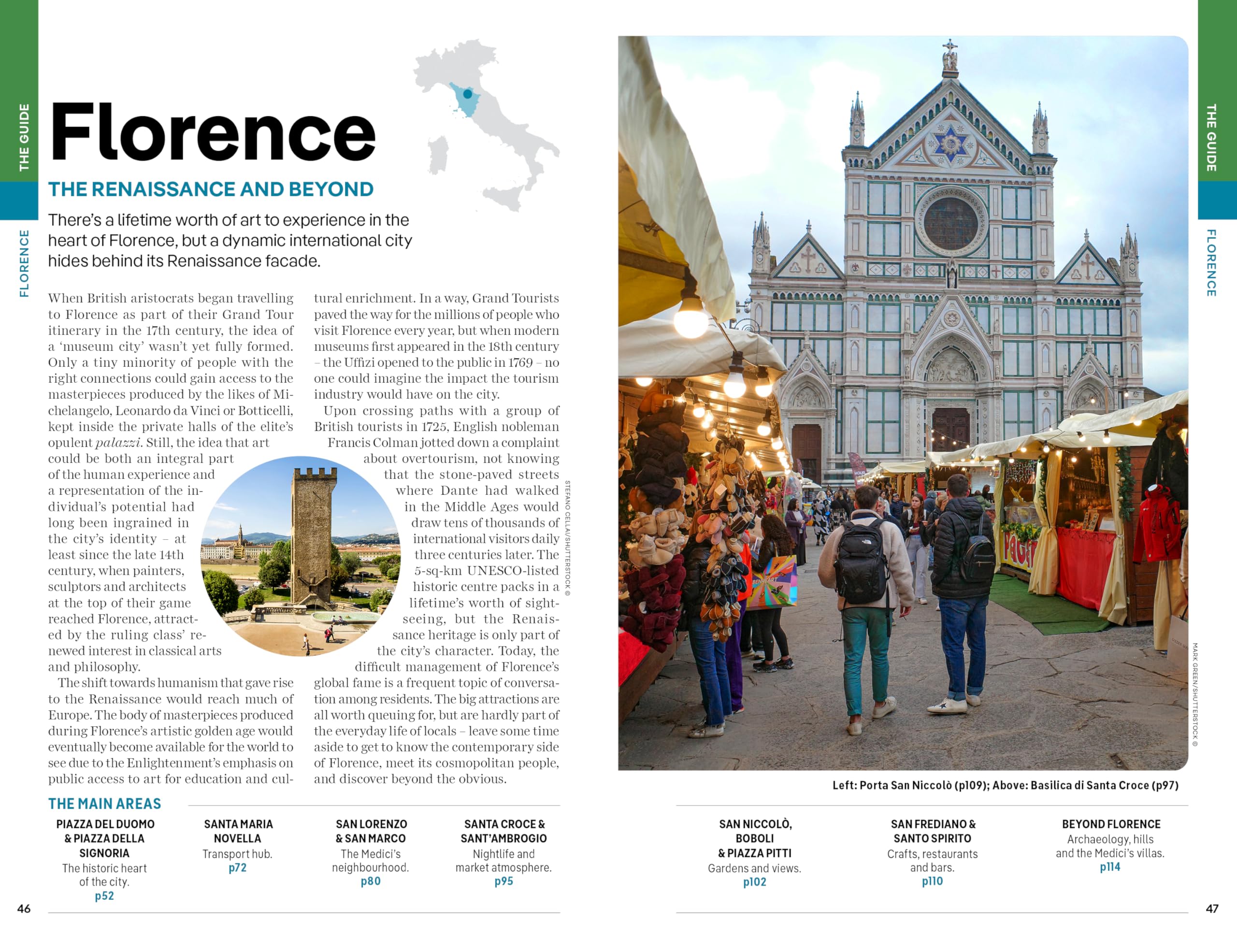 Florence & Tuscany 14ed -anglais-: Detailed Itineraries Travel Like a Local Insider Tips Covers Florence, Siena, Pisa, Elba, and More