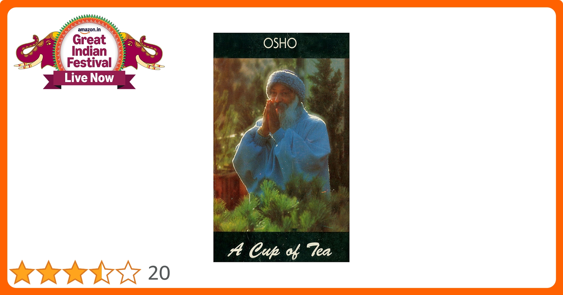 OSHO ア.カップ.オブ.ティ- Osho Books : A Cup of Tea