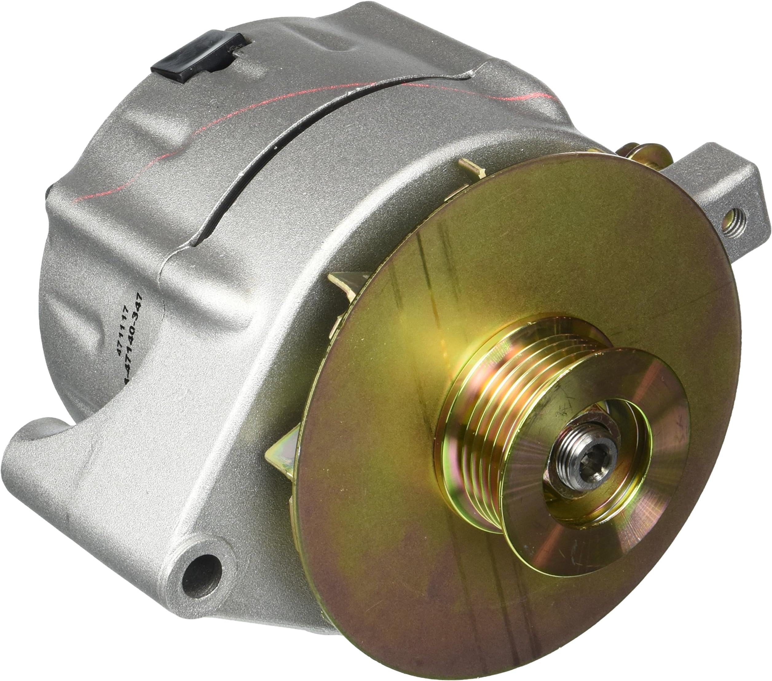 8-47140-347 Natural Alternator (Upgrade 150A Smooth Look 6 Groove Pulley & Baffle & Cone 1 Wire)