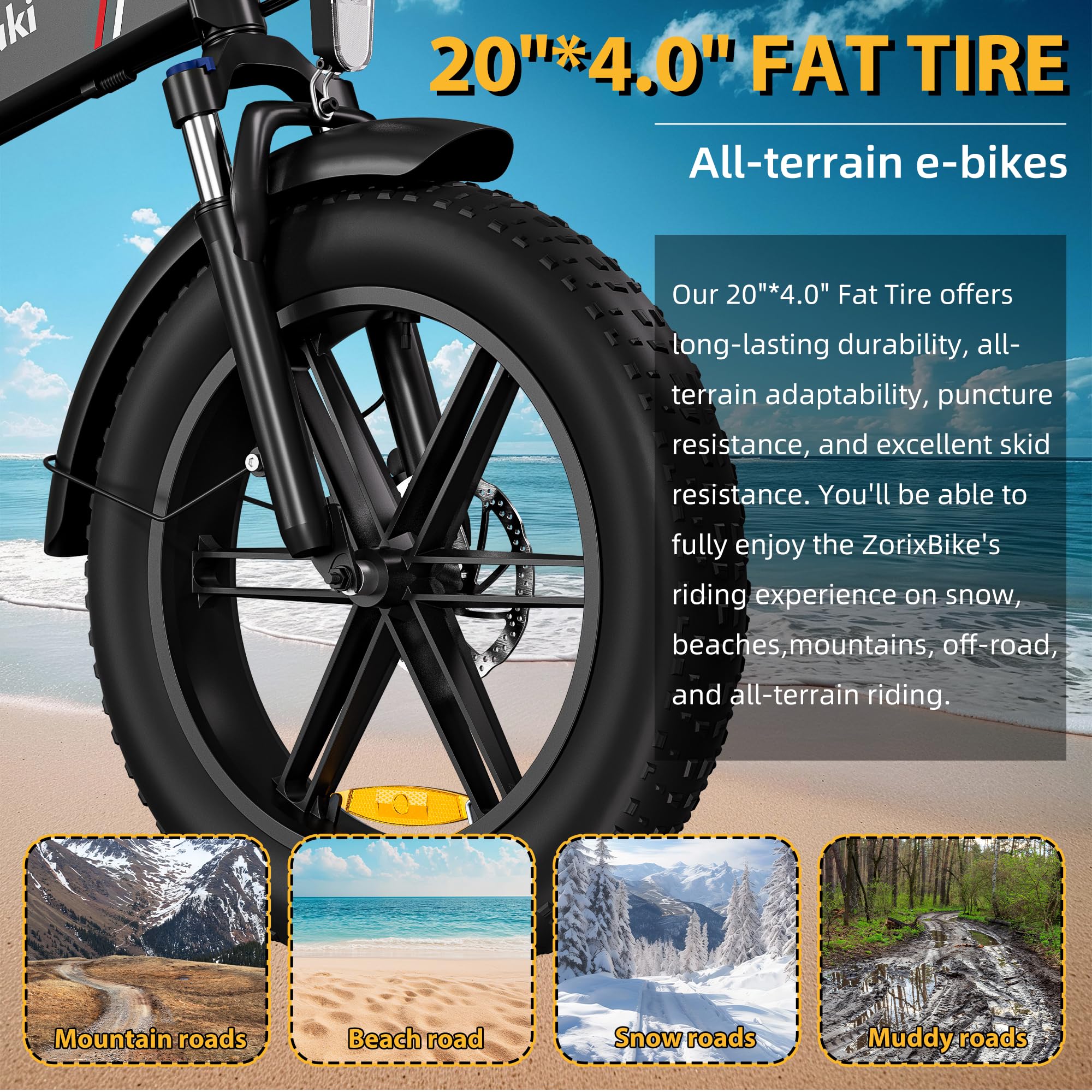 Miyazaki Bicicletta elettrica pieghevole R5 90NM per adulti, telaio in alluminio Space, motore brushless, batteria rimovibile, pneumatici larghi, freni idraulici a olio