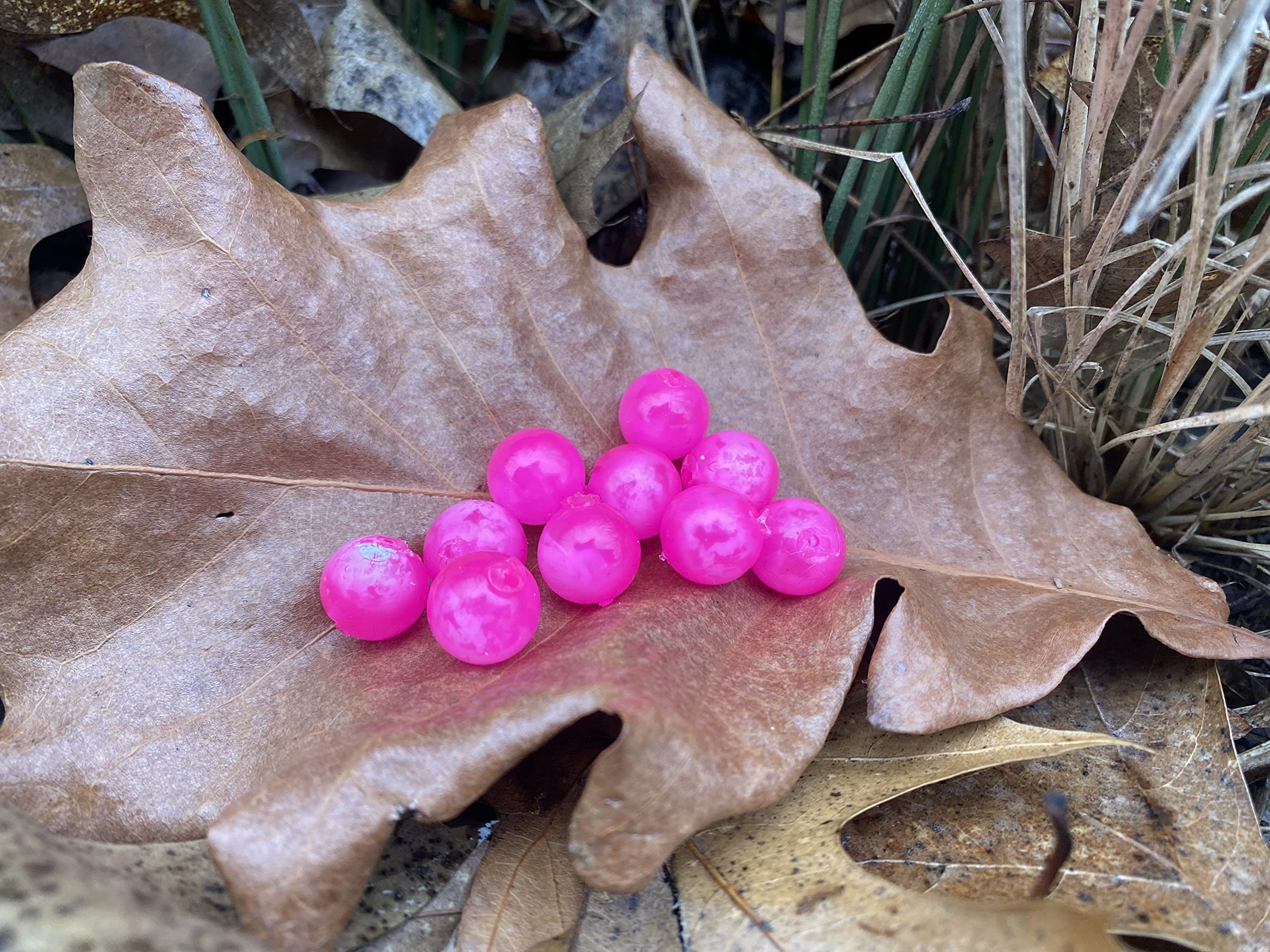 Fishing Beads Artificial Round Float Fishing Eggs for Steelhead Salmon Trout