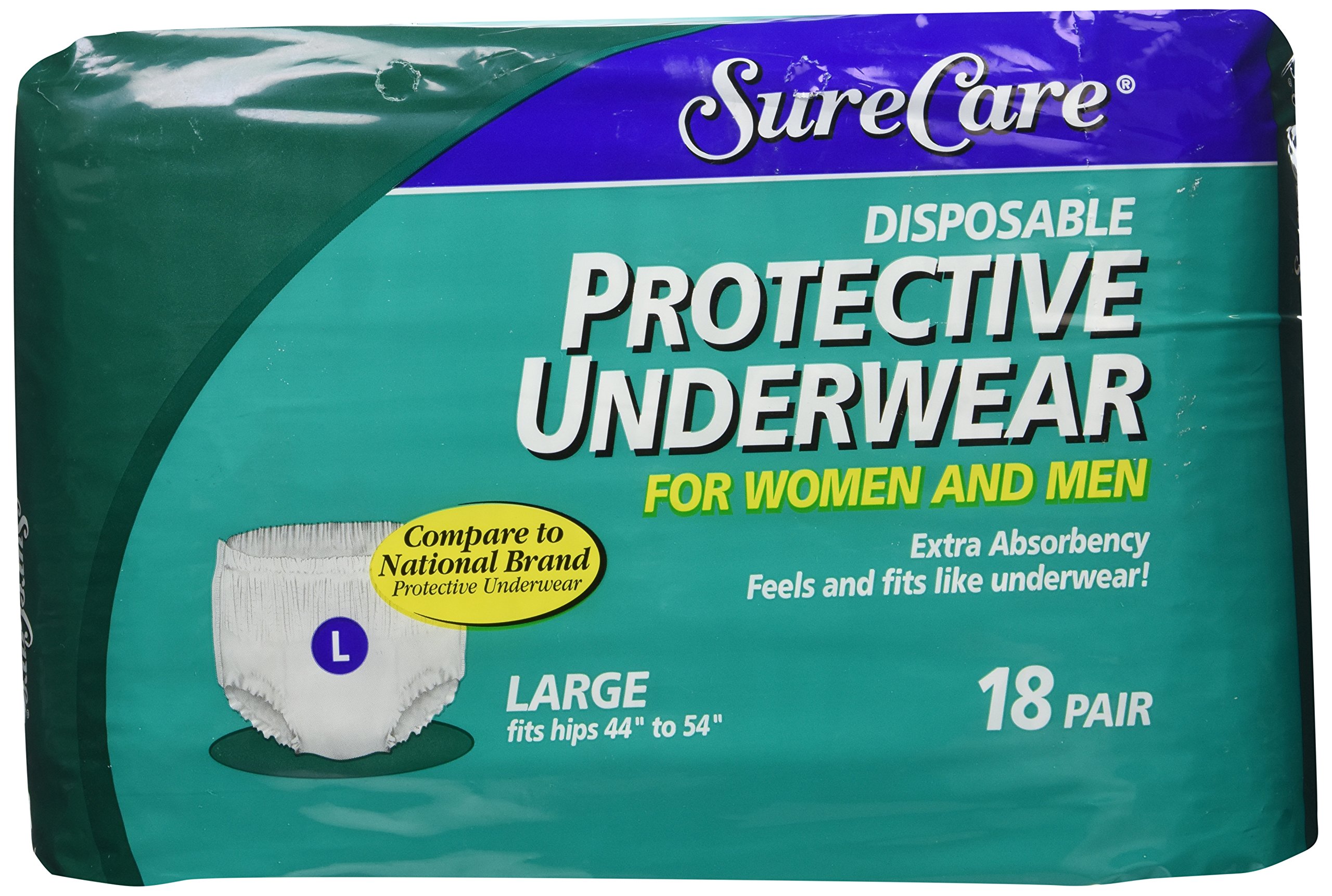 SureCare Protective Underwear Heavy Absorbency Size Small/Medium Pack/20