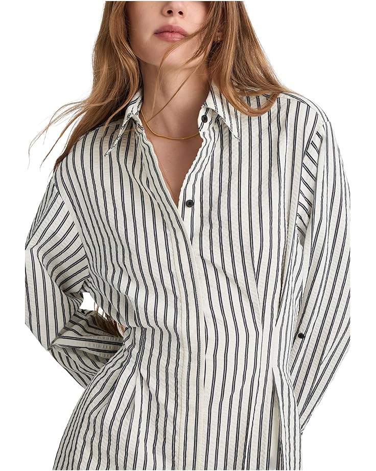 Madewell Chrisandra Dress - Seersucker Stripe - #3 of 3