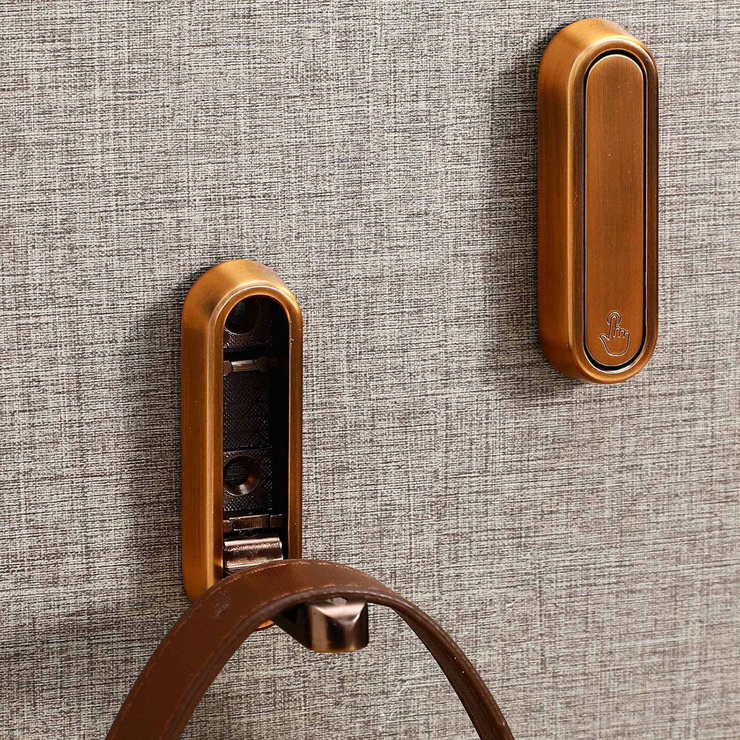 MAGICLULU 4pcs Foldable Wall Hooks for Coats and Hats, Zinc Alloy Space-Saving Organizer, Sturdy and Stable Folding Coat Hooks for Entryway and Bathroom