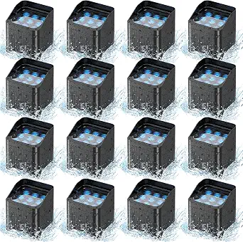 Waterproof Battery Powered LED Par Lights, Wireless Rechargeable 9x18W RGBWA+UV 6-in-1 Stage Uplights with APP & DMX512 Control for Wedding, Church & Outdoor Events (6 Packs with Case)