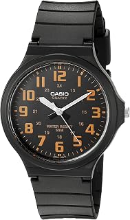 Men's 'Easy To Read' Quartz Black Casual Watch (Model: MW240-4BV)