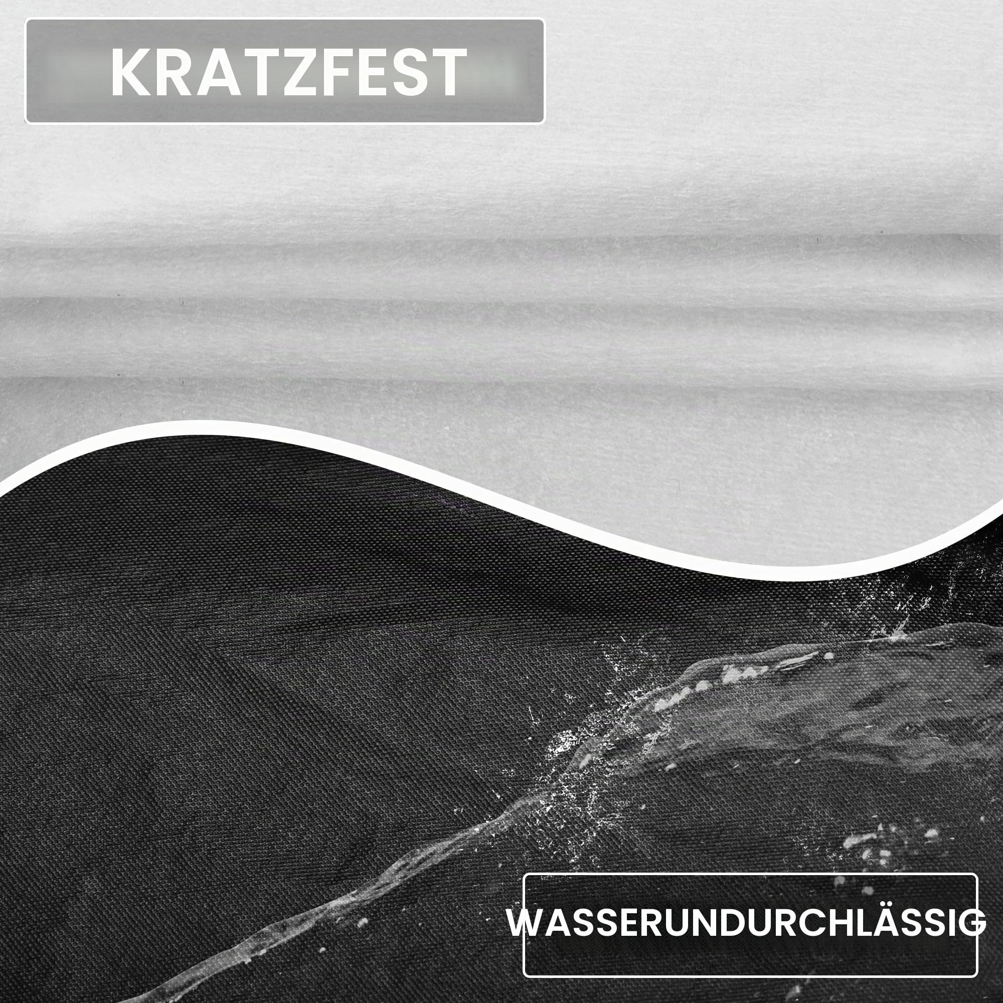 A ABSOPRO Autoabdeckung Für Mercedes-Benz V-Klasse 14-21 1 STK | Schwarz, PEVA, Spunlace-Baumwolle, Outdoor, Wasserdicht, Winddicht, Sonnenschutz, Regenschutz, Schneeschutz