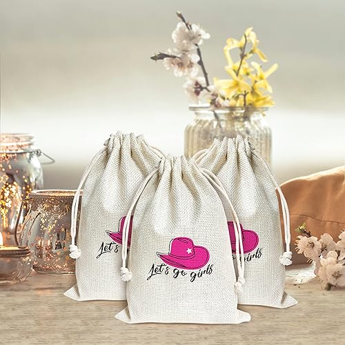 Miniatura 4 de Bolsas para kit de resaca, Let's go Girls con bolsa de regalo con cordón, para despedida de soltera, boda, viajes, fiesta de despedida de soltera,