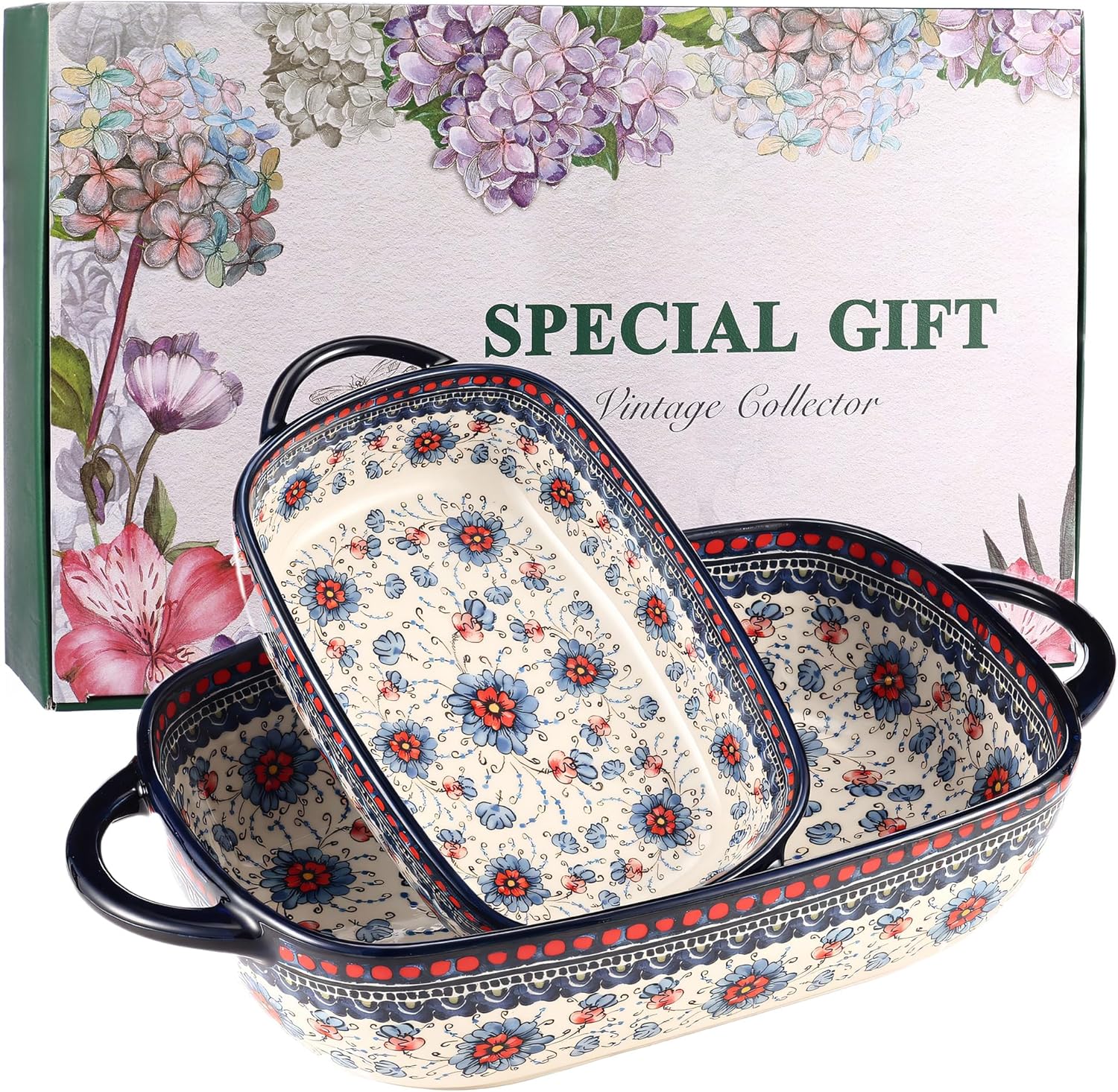 Ceramic Baking Dish Set of – Decorative Polish Liberia Ubuy