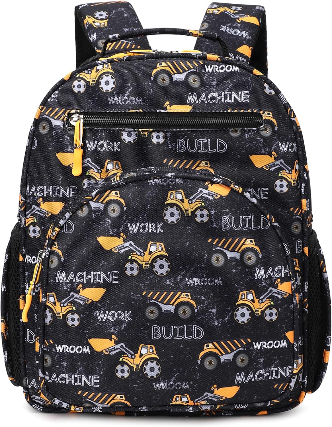 abshoo Cute Mini Toddler Backpacks for Boys Little Kids Bookbag Preschool backpack (Excavator Black)