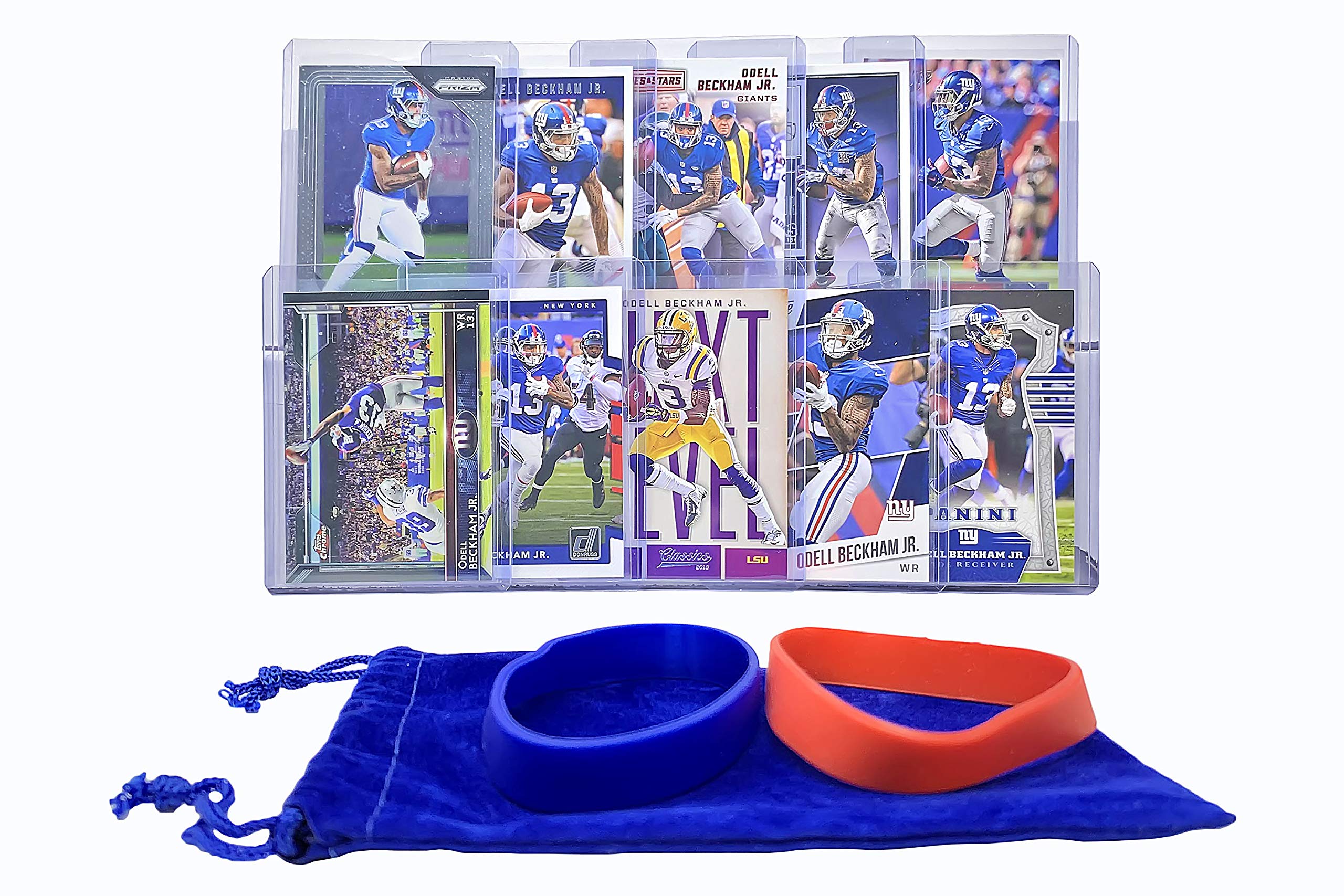 Amazon Com Odell Beckham Jr 5 Assorted Football Cards Bundle ...