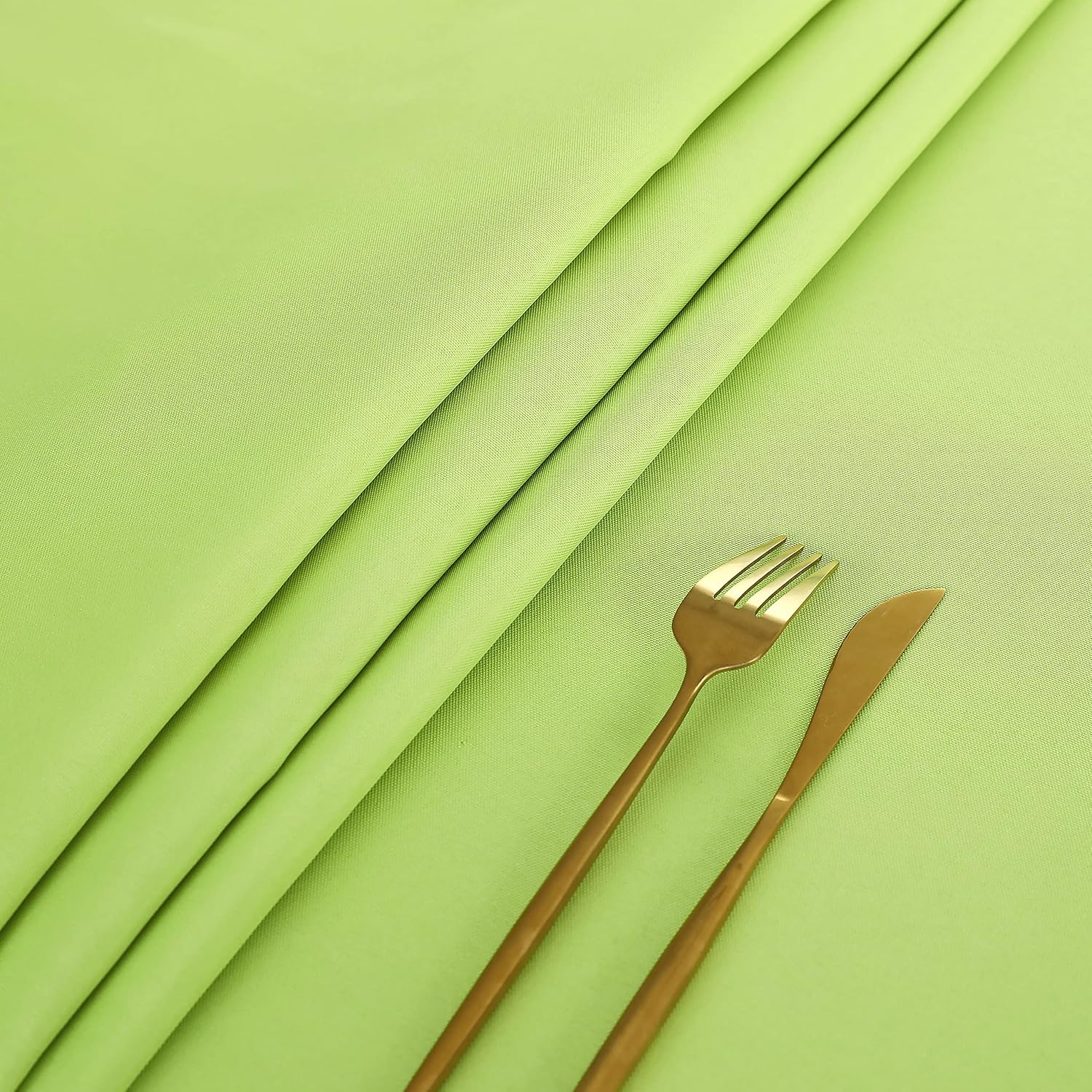 FOLINS&HOME Apple Green Rectangle Tablecloth - Image 8
