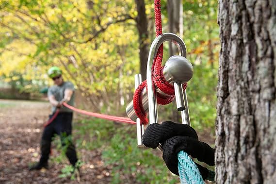 Notch Large Portawrap Compact Stainless-Steel Rope Friction Device (POWLSS)