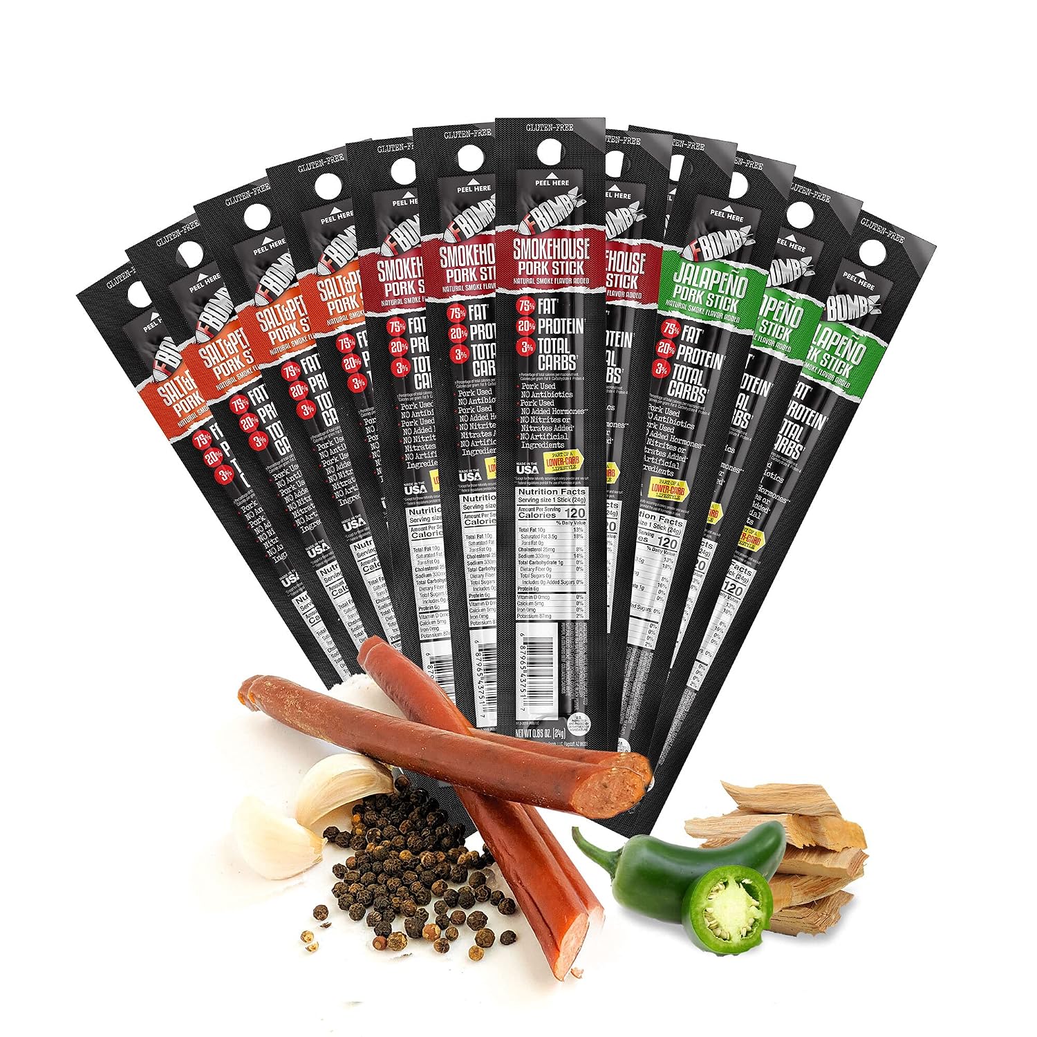 Pork Stick Parent (Variety Pack)