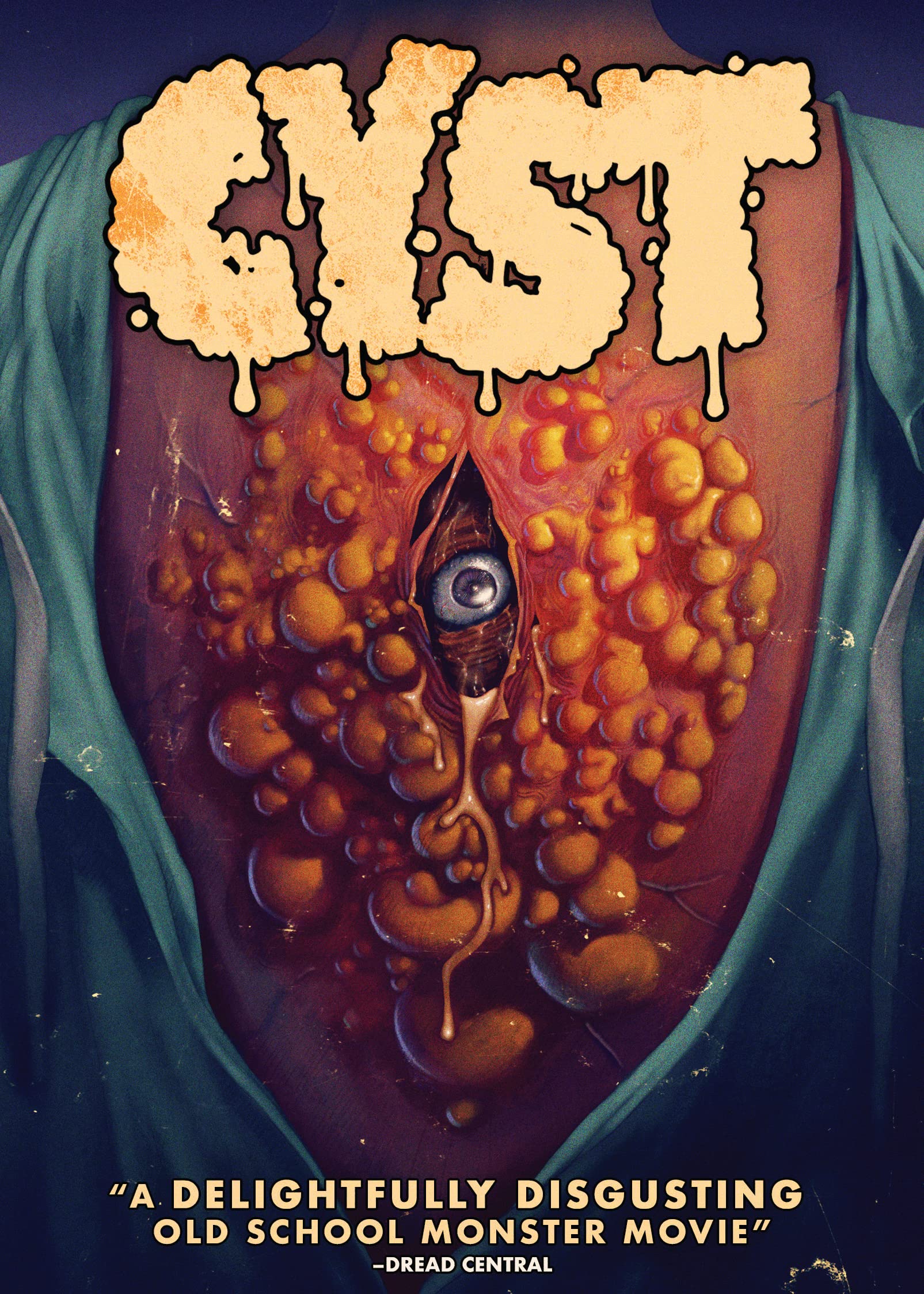 Película en DVD Cyst USA de terror independiente y monstruos mutantes