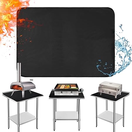 Heat Resistant Mats for Countertop and Grill Table, Fireproof Grill