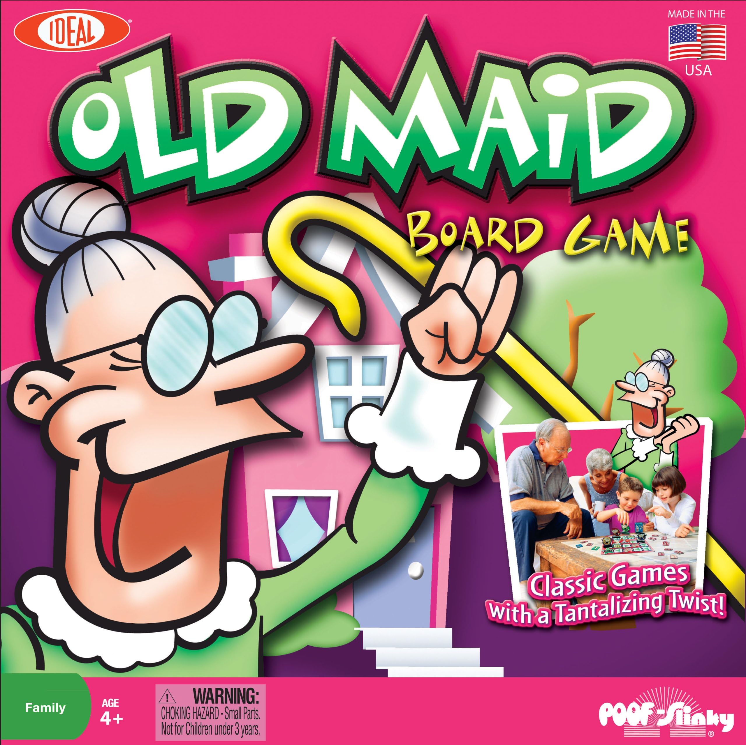Ideal Old Maid Board Game