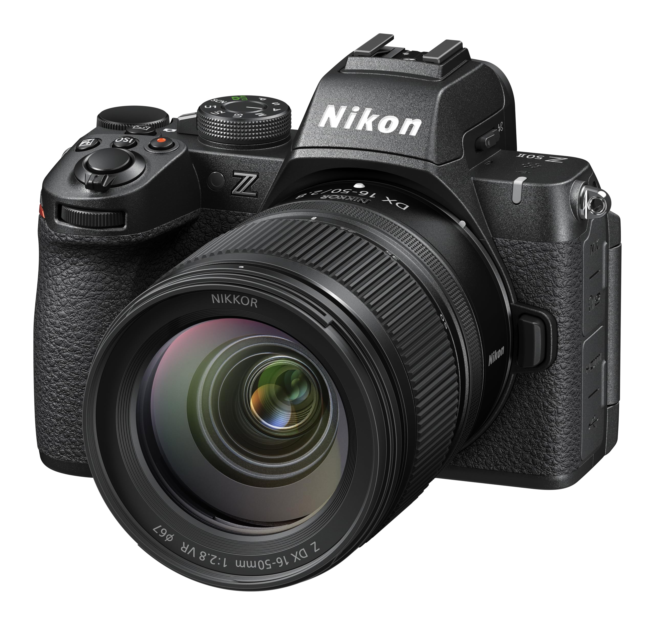 Nikon NIKKOR Z DX 16-50mm f/2.8 VR, Obiettivo Zoom Luminoso per Mirrorless Nikon Z DX, Apertura Costante, Stabilizzazione a 5 stop, AF Silenzioso, Ideale per Foto e Video, Nero [Nital Card: 4 Anni]
