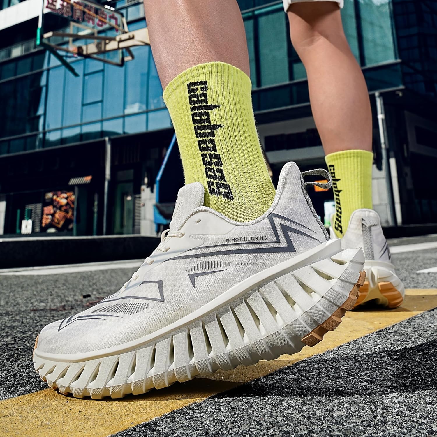 Chunky Fashion Walking Shoes for Women & Men Breathable Casual Sneakers Lightweight Gym Workout Tennis Shoes - Image 2