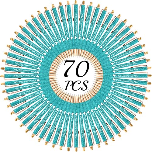 Miniatura 9 de Bolígrafos de purpurina personalizados con nombre impreso, bolígrafo personalizado con barril de metal, retráctil, bonito y elegante, regalos