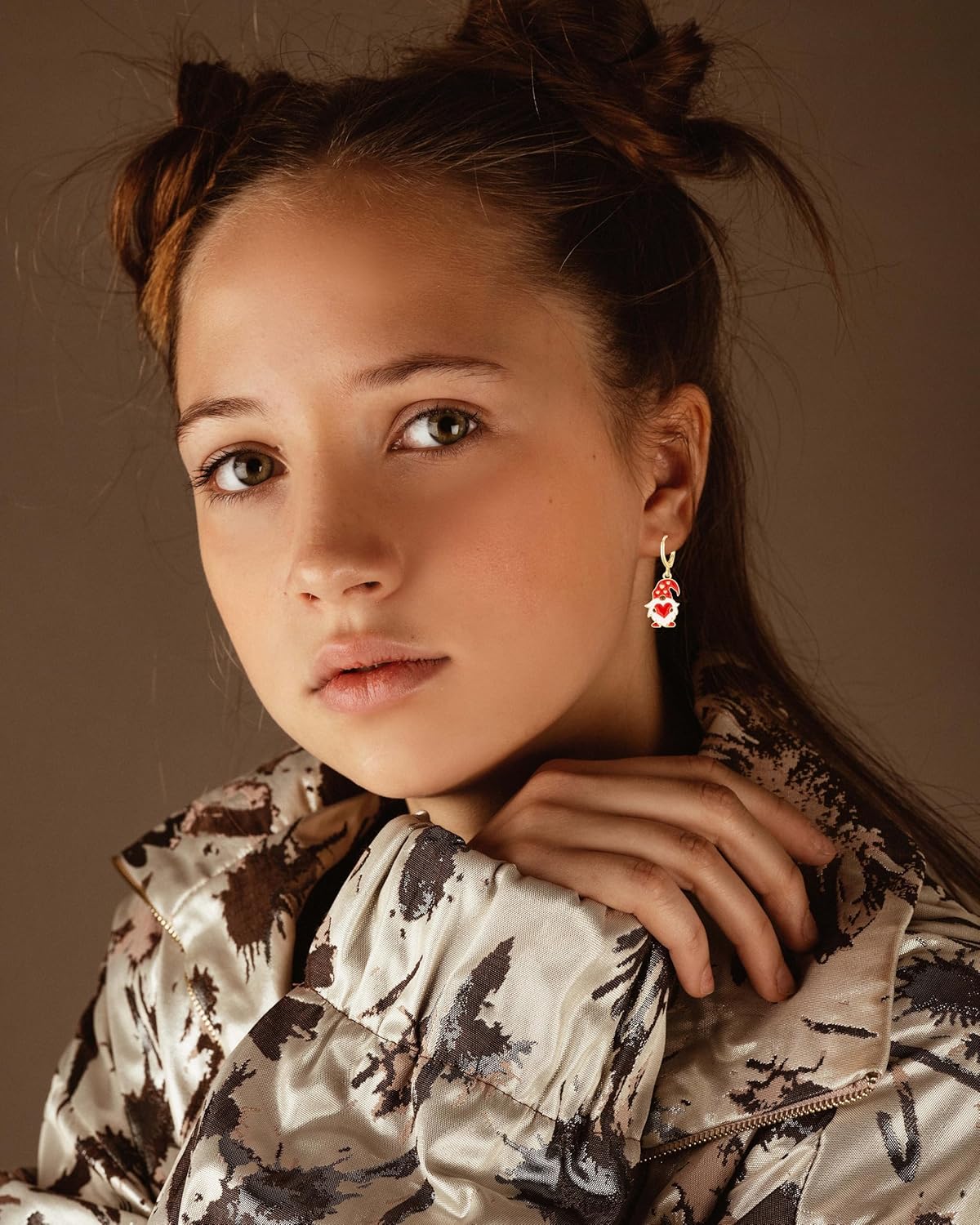 16 Pairs Hypoallergenic Valentine's Day Themed Hoop Earrings for Girls Teens Valentines Day Pink Love Heart Small Hoop Dangle Earrings Set for Women Cute Valentines Day Jewelry for Kids Little Girls - Image 7