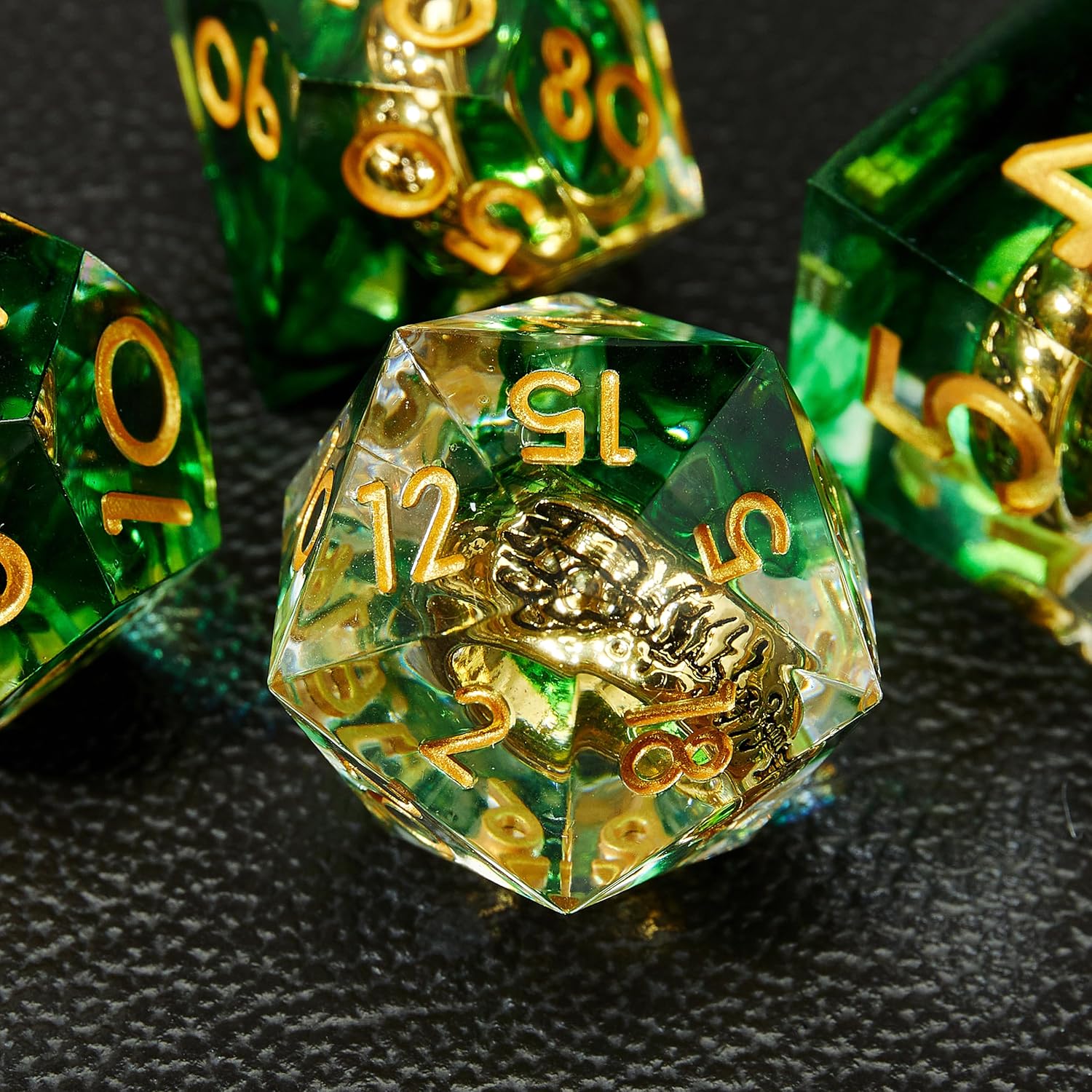 DND Dice Set, DND Dice Handmade Dice Polyhedral Dice Set