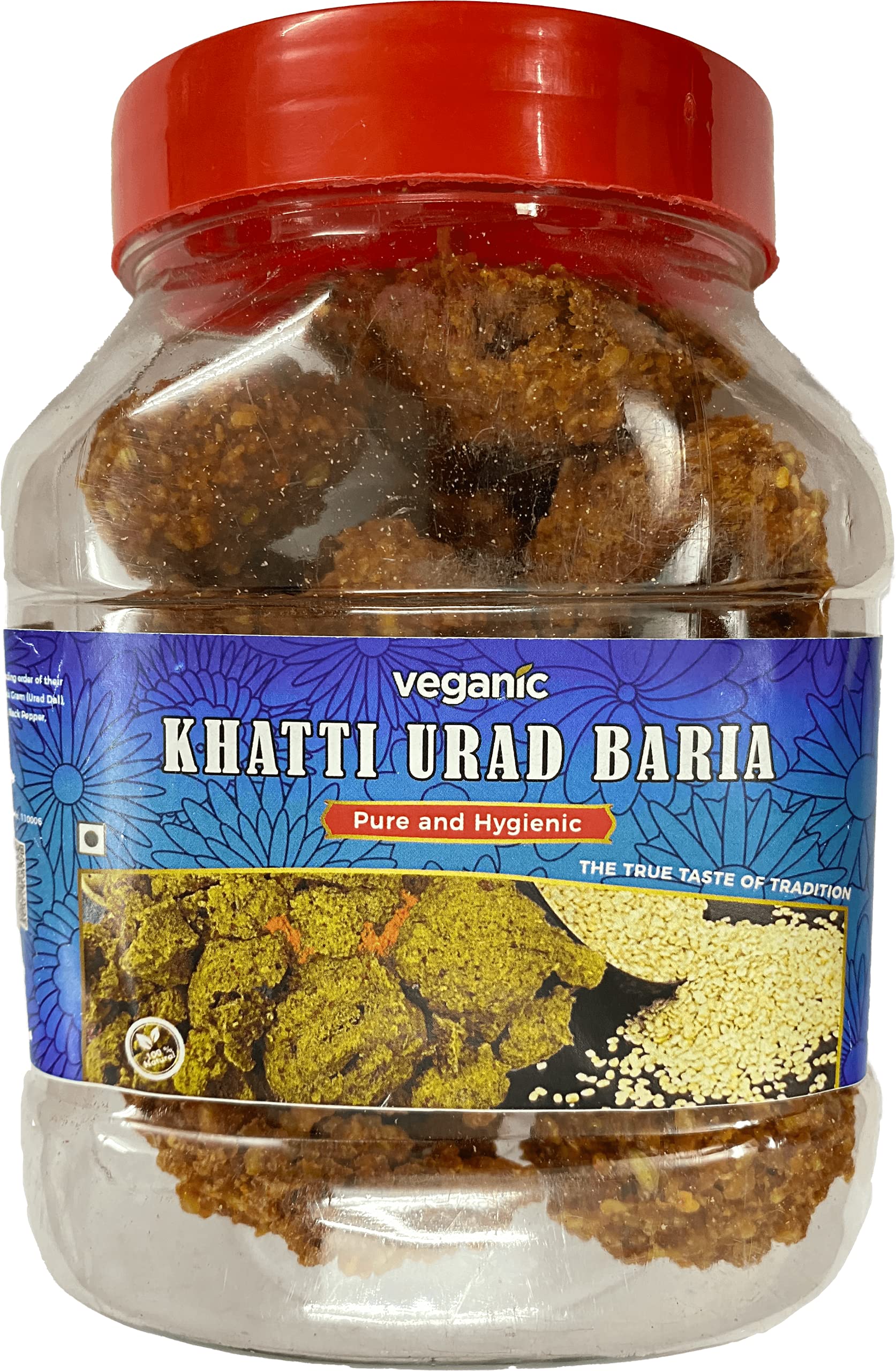 Veganic Urad Dal Badi Khatti | Khatto Amritsari Wadi/Vadiyan | Udad Dal Bari/Wadi/Vadi/Wadiyan - 200gm (B09718VZJZ) Amazon Price History, Amazon Price Tracker