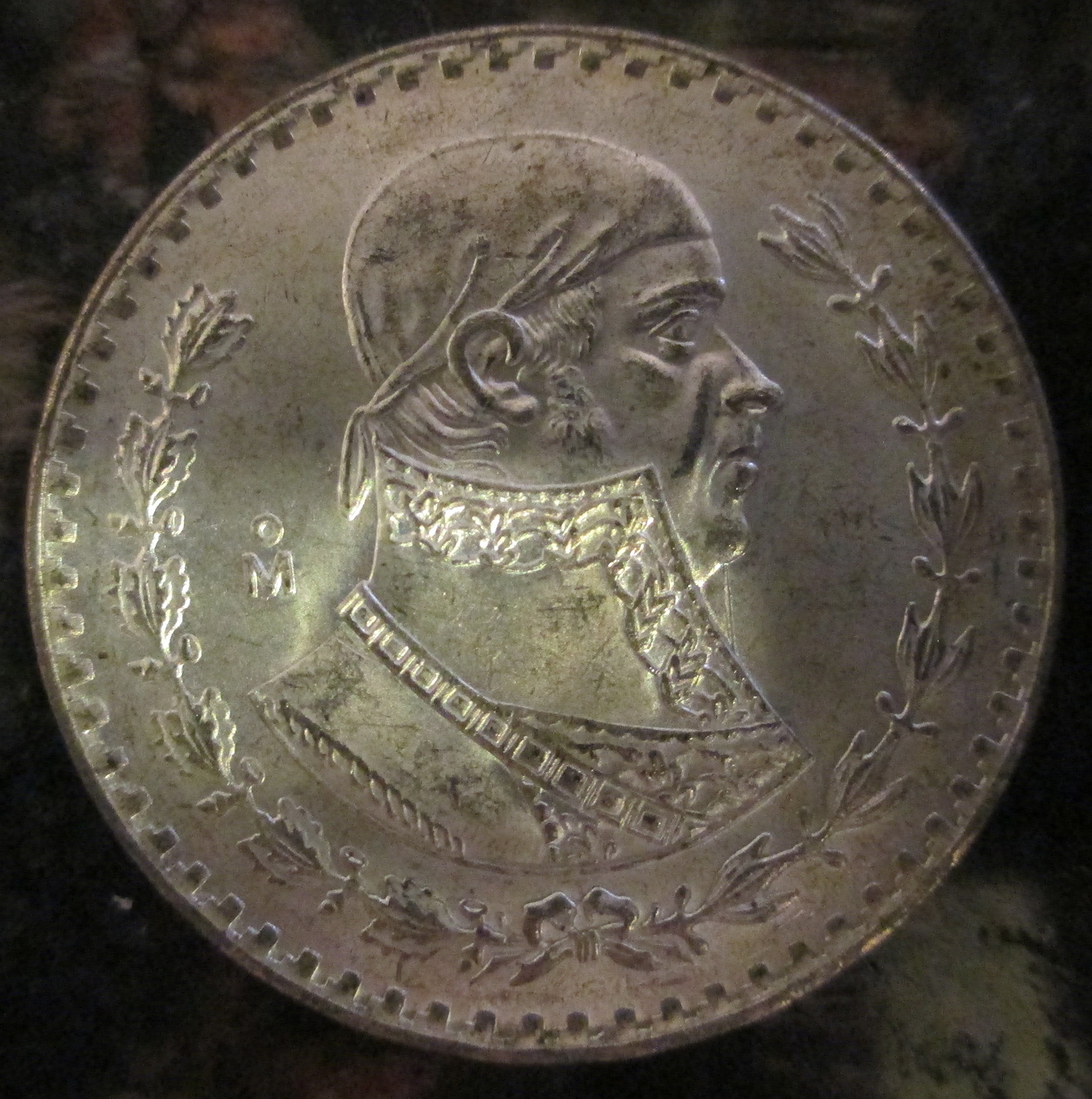 Amazon.com: 1957 年墨西哥獨立戰爭英雄Jose Maria Morelos Peso 墨西哥幣: 其他產品