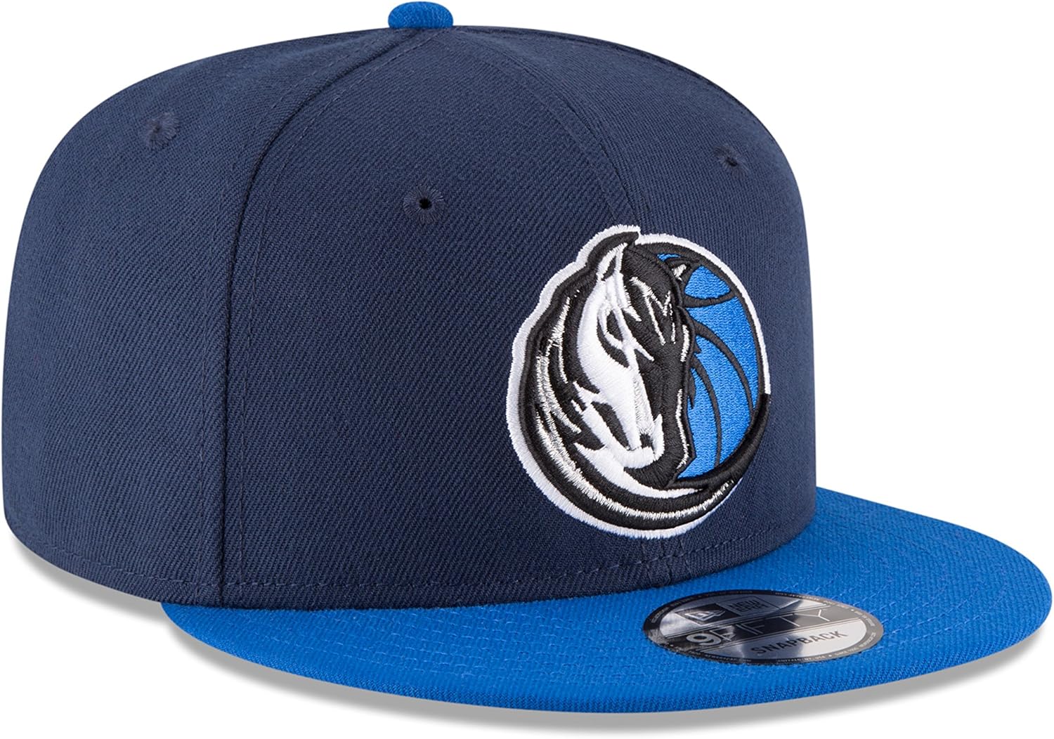 New Era NBA 9Fifty 2Tone Snapback Cap Dallas Mavericks One Size Navy