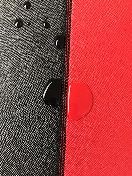 OneJoy Neoprene Cell Phone Pouch, Phone Wallet, Lightweight & Protective Mobile Phone Sleeves for iPhone & Samsung Durable Phone Bag, Zipper Opening with a Clip & Puller with Inner Pocket [Red]