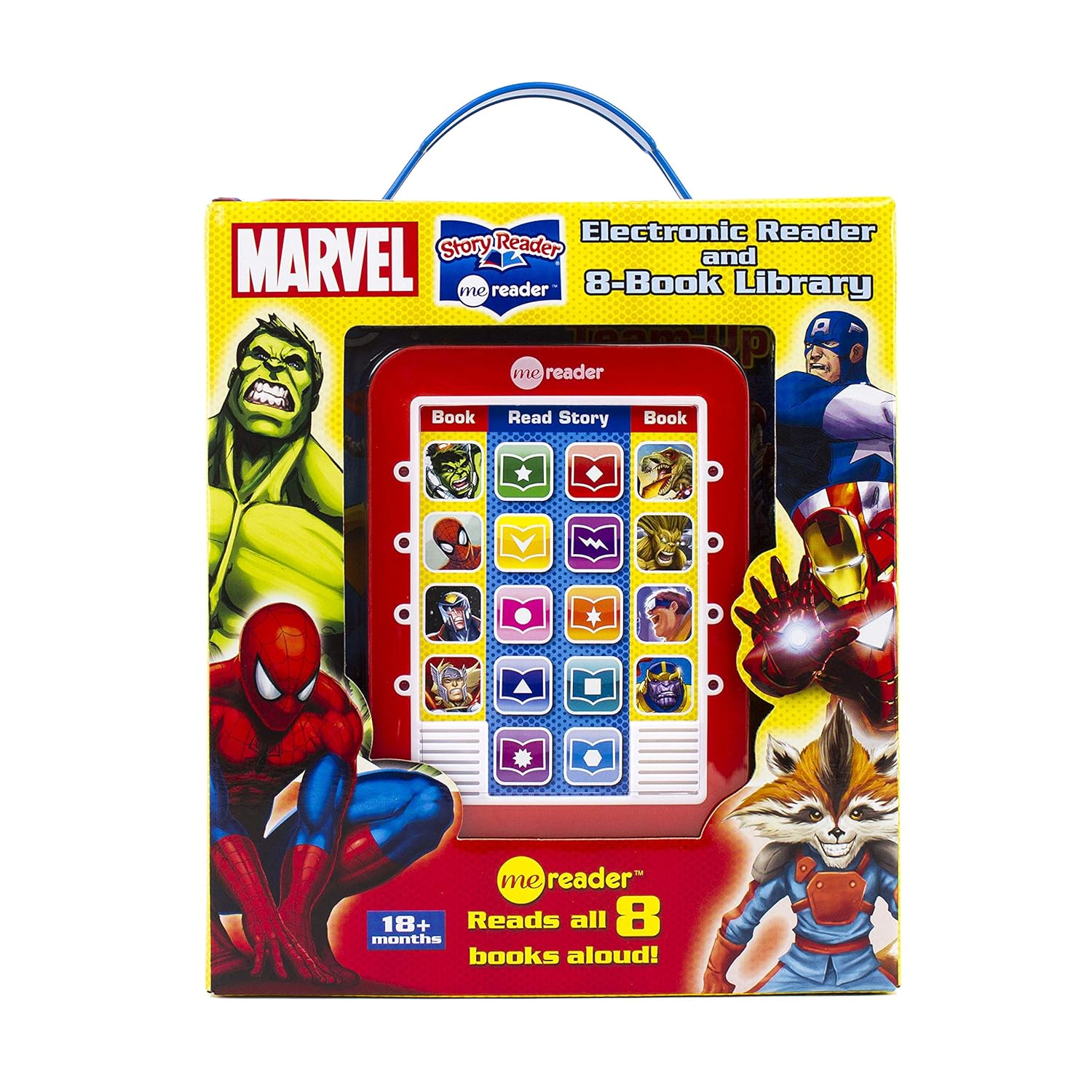 Marvel Super Heroes Me Reader Electronic Reader with 8 Book Library