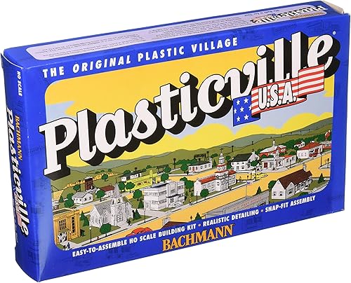 Bachmann Trenes - PLASTICVILLE U.S.A. EDIFICIOS – KITS CLÁSICOS - CATEDRAL - Escala HO