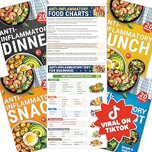 HAMIEW Anti Inflammatory Diet List, 6 Pack, Super Easy 80+ Recipes Cookbook
