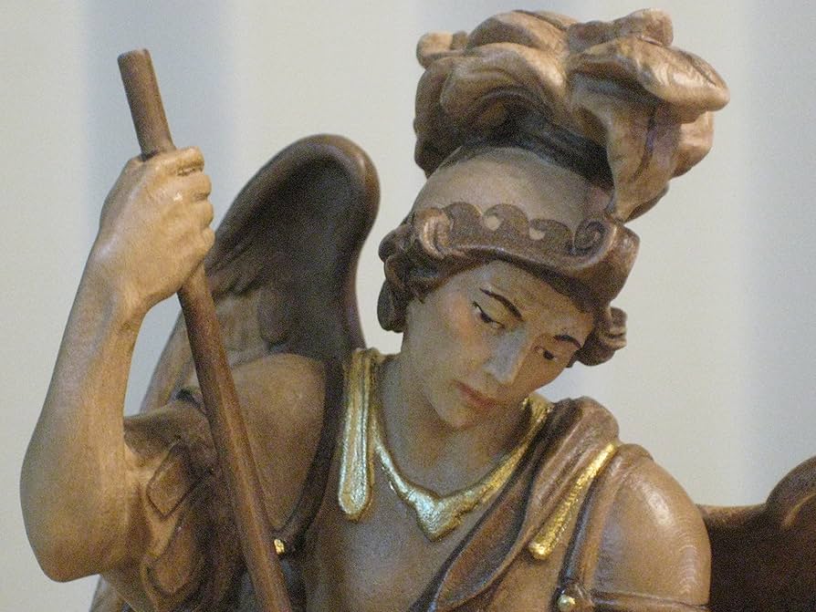 高級イタリア聖像】✞祈りを捧げる天使セット 家庭祭壇用 宗教