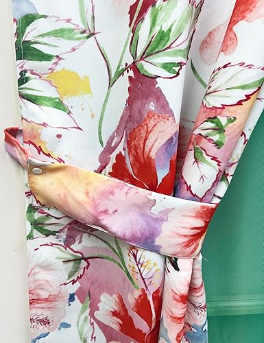 Miniatura 6 de GOHD Unity 77 - Juego de cortinas para ventana, 6 piezas, paneles de 50 pulgadas de ancho x 90 pulgadas de largo con cenefa adjunta, respaldo y 2