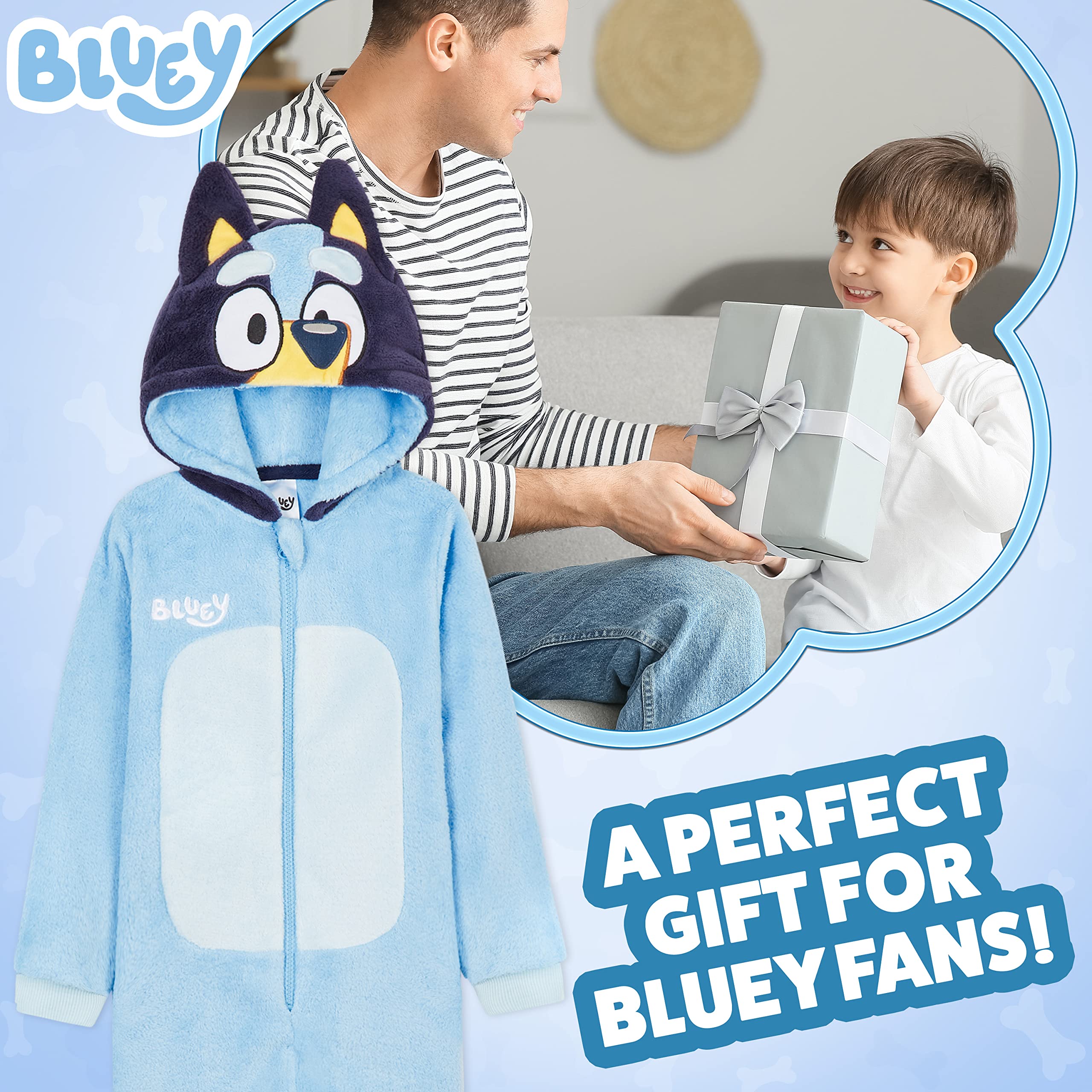 BlueY Onesie, Pyjama Pilou Pilou Garçon - Cadeau pour Garçon